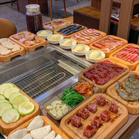 Table de barbecue Dansen Yakiniku, table de barbecue sans fumée avec grill Yakiniku pour restaurant