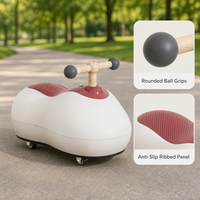 Voiture à bascule pour enfants en plastique de haute qualité, quatre roues, anti-retournement, jouet à pousser pour bébés, garçons et filles