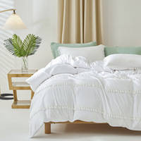 Parures de lit de luxe pour hôtels, 100 % polyester, durables, modernes, de qualité supérieure, pour la maison
