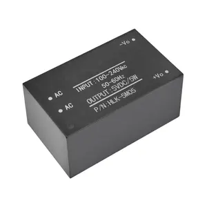 HLK-5M05 AC-DC 220V a 5V 5W paso convertidor Buck módulo de fuente de alimentación inteligente hogar