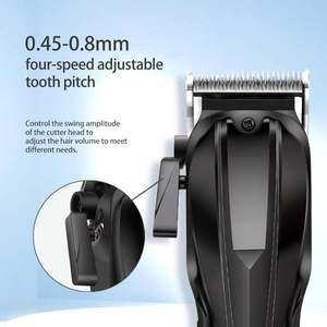 Lanumi 327 전문 헤어 클리퍼 브러시리스 <span class=keywords><strong>7200</strong></span> RPM 모터 2500 <span class=keywords><strong>mAh</strong></span> 대형 배터리 저소음 헤어 트리머 전기 충전 - Product Image 5