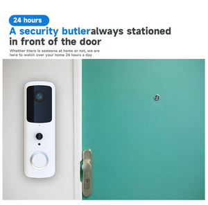 Tuya video chuông cửa với tầm nhìn ban đêm tính năng chống thấm nước 2K video cửa điện thoại cho ngoài trời <span class=keywords><strong>intercom</strong></span> không dây M2 máy ảnh chuông cửa - Product Image 4