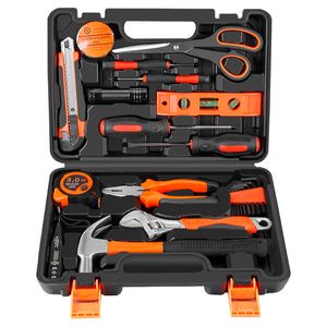 Kit d'outils à main pour la maison personnalisé OEM avec jeu de embouts, clé hexagonale et boîte de rangement - Product Image 2