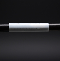 25.4*38.1-12.5mm,2mil blanc mat translucide résistant à l'eau vinyle wrap câble étiquette fil autocollant fil étiquette câble étiquette autocollant