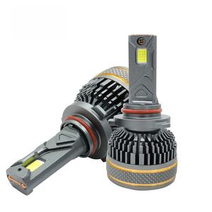 Ampoules de phares LED H4, double tube en cuivre, 12V 120W 12000LM 6000K, feux de route pour voitures universelles H1/H3/H4/H7/H11/HB3/HB4 - Product Image 1