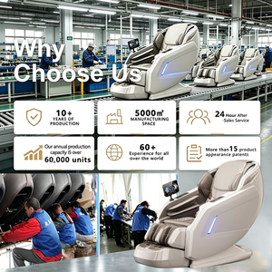 Zhipin 2026 AI Intelligent Dual Mechanism Track Chair with Automatic Body Scan Airbag Pulse - Product Image 5