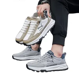 2024 New Style 6851 MOQ 30 pairs FALANGMAO Wholesale Cheap price Men Walking Style Shoes all seasons