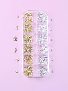 TSZS – décorations d'<span class=keywords><strong>ongles</strong></span> de la série Marine mixte, flocons de coquille en alliage d'or, accessoires d'<span class=keywords><strong>ongles</strong></span> de cheval de mer d'été, DIY, <span class=keywords><strong>tendance</strong></span> <span class=keywords><strong>2022</strong></span> - Product Image 6