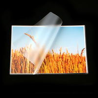 Wrap Holographique Superposition Peintre Offre Spéciale En Gros Sublimation En Plastique Mat Soluble Dans L'eau PET + EVA Stratification Film Carte D'appel