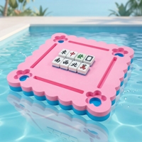 Table de Mahjong flottante Antnovelty, portable, imperméable, en mousse EVA, idéale pour la natation, les yachts, les spas, les fêtes d'été
