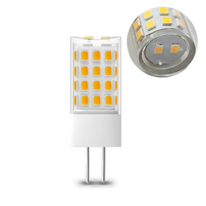Bombilla LED Regulable G4, Plástico SMD2835 AC12V GY6.35 5W 450LM 500LM, LED-JC - Product Image 1
