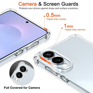 เคสโทรศัพท์ซิลิโคนกันกระแทกแบบใสสำหรับ Samsung <span class=keywords><strong>Galaxy</strong></span> <span class=keywords><strong>A54</strong></span> <span class=keywords><strong>5G</strong></span> ฝาครอบโทรศัพท์มือถือ TPU นิ่มแบบ A05s A14 A25 A24 A34 - Product Image 2