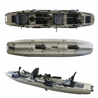 Accessoire de système d'entraînement de pédale de propulsion en plastique sous-marin accessoires de Kayak turbine de ventilateur en Nylon hélice de pédale de Kayak de pêche