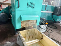 Granulateur de recyclage à double étage refroidi par eau, compactage en ligne 500 kg/h, SJ180/160
