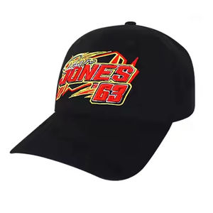 Casquette de course personnalisée Casquette de course à 5 panneaux avec tête de mort Casquette à perruque Casquette de baseball unisexe brodée 3d pour le <span class=keywords><strong>camping</strong></span> en velours côtelé - Product Image 6