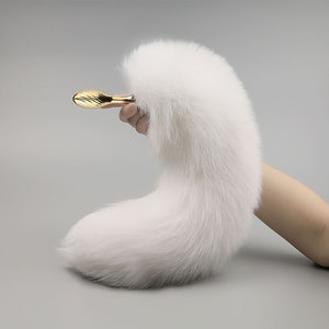 Sevanda Plug <span class=keywords><strong>anal</strong></span> détachable en forme de lotus <span class=keywords><strong>poilu</strong></span> - Product Image 6