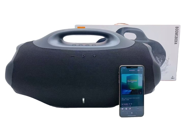 Christmas Gift Portable Mini Outdoor for Speaker RX-09 Deep Bass RGB Light USB Charging 10W Sound Battery Power Plastic