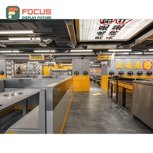 Modern Coffee Merchandise Display Rack Solid Wood Frame Retail Product Zone Coffee Shop Display Rack - Product Image 3