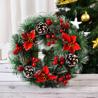 Factory Direct Sell Weihnachts girlanden & Kranz Dekor Weihnachts kranz