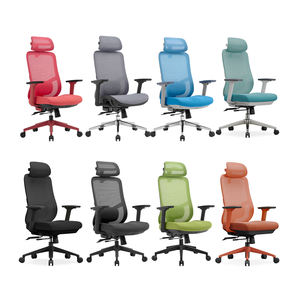 Mobiliario de Oficina Personalizable Silla de Oficina Ergonómica de Malla Silla Ejecutiva de Jefe para Escritorio con Certificación BIFMA - Product Image 4