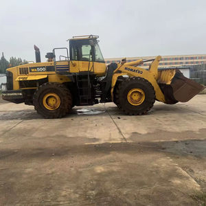 Chargeuse sur pneus Komatsu d'occasion, moteur diesel, pompe hydraulique ENERPAC, capacité nominale de 15 tonnes, importée du Japon, haute qualité, 2019 - Product Image 1