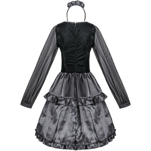 Traje <span class=keywords><strong>de</strong></span> monja fantasma <span class=keywords><strong>de</strong></span> vampiro europeo y americano, disfraces <span class=keywords><strong>de</strong></span> Halloween <span class=keywords><strong>de</strong></span> gran tamaño para mujer, novedad <span class=keywords><strong>de</strong></span> 2017 - Product Image 5