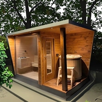 Salle de douche vapeur multifonctionnelle / Sauna intérieur carré