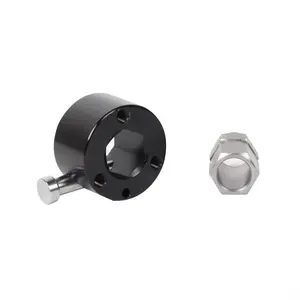 Custom Universal 3/4" Splined Steel Bore Shaft Pin Type Steering Wheel Push Button Style Quick Release Disconnect Hub