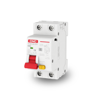 YCB7LE-63Y 1P + N Disjoncteur de fuite à la terre Elcb RCCB RCD RCBO 6a 10a 16a 20a 25a 63a AC Type Dispositif à courant résiduel