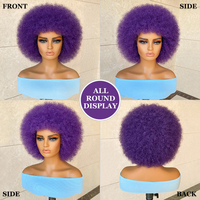 Perruques Butta Lace en Fibres Synthétiques Premium en Gros Unité Synthétique 5 Perruque Bouclée Sensationnel pour Femme pour Cosplay