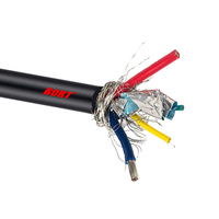 Câble de données flexible Liyy 24AWG 3C, câble blindé, câble électrique multiconducteurs isolé en PVC