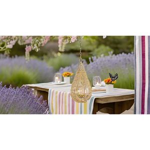 Metal Bird Nest and Cage Tealight Holder Hanging Table <b>Decor</b> for Balcony Terrace for Diwali Gifts Christmas or <b>Weddings</b> - Product Image 6