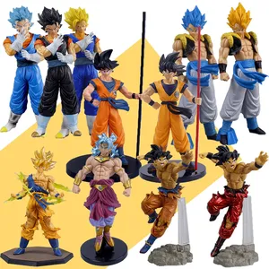 Figurines de collection style dessin animé, modèle Super Anime, jouet PVC, Dragon Broly et Vegeta <span class=keywords><strong>Action</strong></span> - Product Image 4