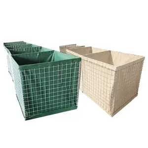 Metal Mesh Sand Wall Hesco Barriers Price Stainless Steel High Quality Hesco Bag For Iron Wire Mesh Sandbags Wall Barrier