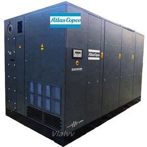 Compresor de Aire de Tornillo Industrial Atlas Copco GA Serie G VSD FF de 90KW 315KW, Compresor de Aire de Alto Rendimiento con Ahorro de Energía Eléctrica - Product Image 2