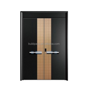 <span class=keywords><strong>Porte</strong></span> d'entrée <span class=keywords><strong>blindée</strong></span> en alliage d'aluminium au design moderne pour villa, <span class=keywords><strong>avec</strong></span> couleur personnalisée et caractéristiques de sécurité - Product Image 3