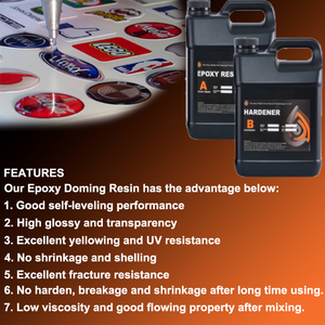 Dome nhựa Epoxy linh hoạt vòng chìa khóa/dây chuyền doming nhựa Epoxy - Product Image 4