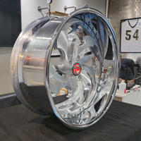 Jantes forgées en 2 parties SJ Custom 6061-T6 18 20 22 24 26 pouces 5x114.3 5x120 pour Chevrolet Camaro Chevelle Monte Carlo