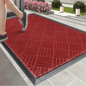 Professional Outdoor Rubber Backing Floor Mat Large Size Doormat For Home Hotel Entrance