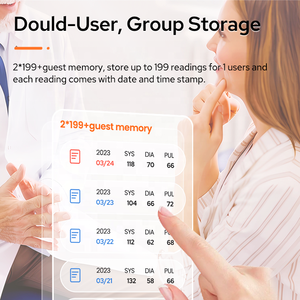 Transtek Bovenarm Aneroïde Sfygmomanometer Hypertensie Kijken Naar Apparatuur Bloeddrukmeter Met Lcd Backlight - Product Image 4