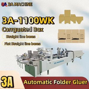 Plegadora y Encoladora Automática 3A-1100WK para Cajas Rectas de Cartón o Cartón Corrugado Tipo E - Product Image 4