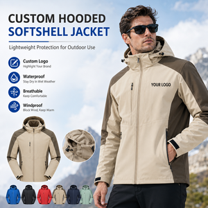 Chaqueta Cortavientos de Moda de Invierno para Hombre, Nuevo Diseño, Chaqueta Impermeable para Exteriores, Chaqueta para Senderismo y Correr, Ropa de Regalo Corporativa - Product Image 1