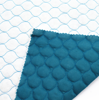 Conception personnalisée OEM Broderie Couture 100% Polyester Matelassé Tissu Imperméable