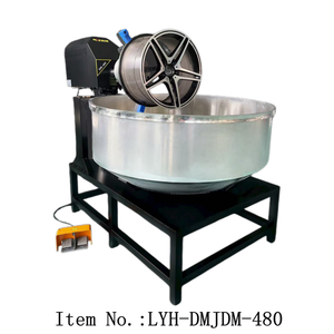 Máquina Profesional para Pulir Llantas de Aleación con Reparación de Precisión y Preparación de Superficie Completa para Repintado y Recubrimiento de la Base. - Product Image 4