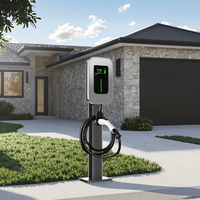 Chargeur EV mural domestique 7KW Station de charge de voiture électrique Pile de charge automobile pratique