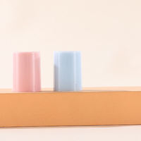 Flacons de parfum et d'huiles essentielles à bille, 5ml et 10ml, vides, forme cylindrique, avec sérigraphie dégradée, rechargeables
