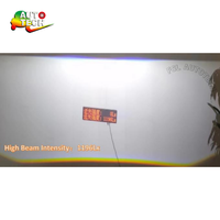 Projecteur LED tricolore 2,0 pouces, projecteur universel 12V, 3 projecteurs LED, phare LED 70W, lentille de projecteur LED