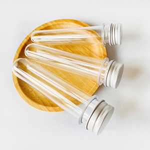 Bon prix 40ml 50ml 100ml <span class=keywords><strong>tube</strong></span> à <span class=keywords><strong>essai</strong></span> de qualité alimentaire bouteille d'emballage en verre/<span class=keywords><strong>tube</strong></span> en plastique pour vanille - Product Image 1