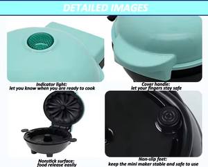 Mini Breakfast Waffle <strong>Maker</strong> Egg <strong>Cake</strong> Pan Electric Waffles Bundt Non Stick Mini Waffle <strong>Maker</strong> - Product Image 5