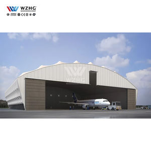 Hangar préfabriqué en acier avec toit/murs métalliques durables, durée de vie de 50 ans, pour bureaux et supermarchés - Product Image 1